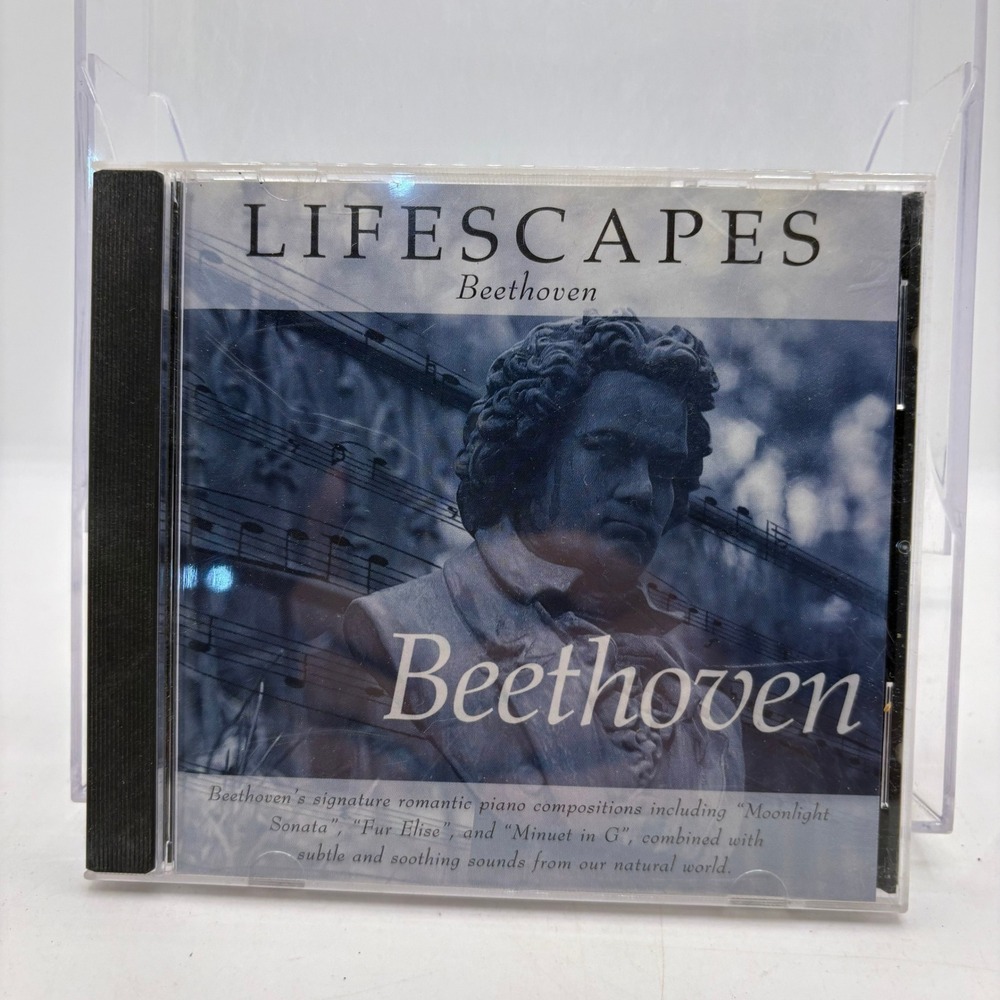 Lifescapes Beethoven Classical Piano CD Compass 1996 Moonlight Sonata‎